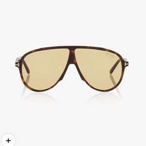 Tom Ford NEW Vladimir FRAME Tortoise aviator sunglasses